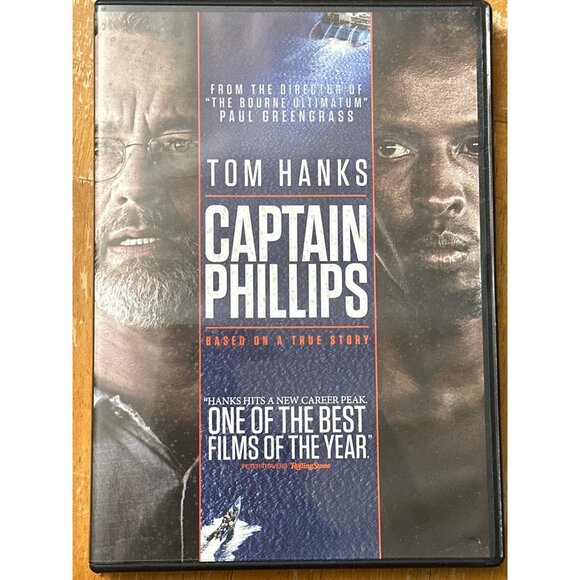 Captain Phillips DVD 2013 A Paul Greengrass Film w Tom Hanks and Barkhad Abdi - Picture 1 of 1